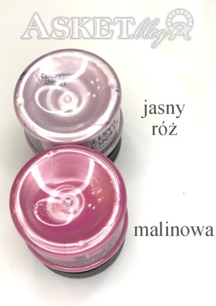 różowa pasta perłowa
