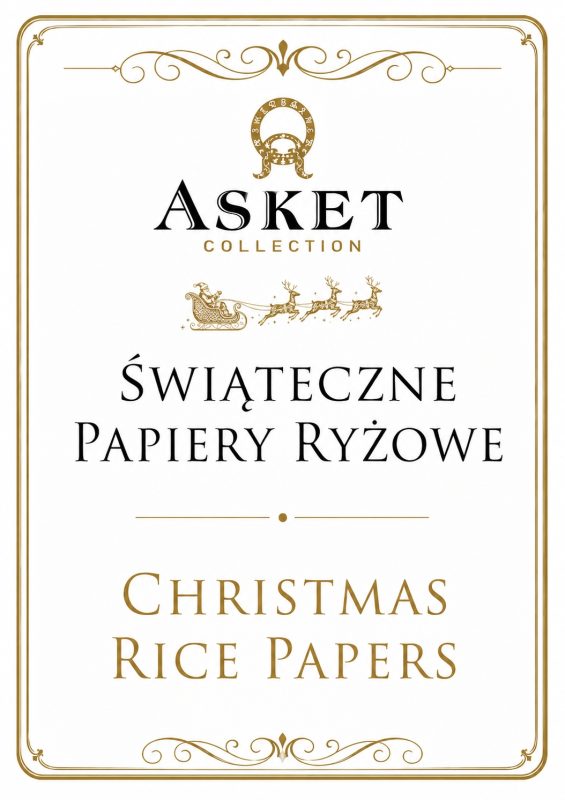 Papier ryżowy na boże narodzenie