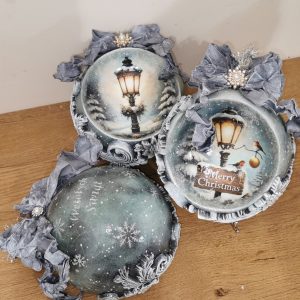 bombki z latarenką papier ryżowy asket