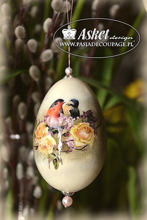 ręcznie malowane i dekorowane jajka na wielkanoc